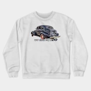 1937 Buick Century Series 60 Model 64 Touring Sedan Crewneck Sweatshirt